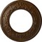 Ekena Millwork Salem Ceiling Medallion (Canopies up to 7 1/8"), 13 1/4"OD x 7 1/8"ID x 7/8"P, Root Beer Crackle CM13SARBC - alternate 1